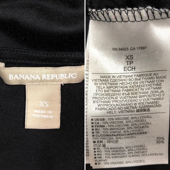 Banana Republic Drape Front Sleeveless Top - Picture 5 of 5